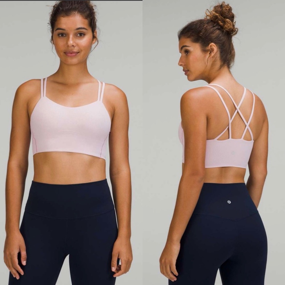Lululemon Like a Cloud Longline Ribbed Bra B/C Cup 8